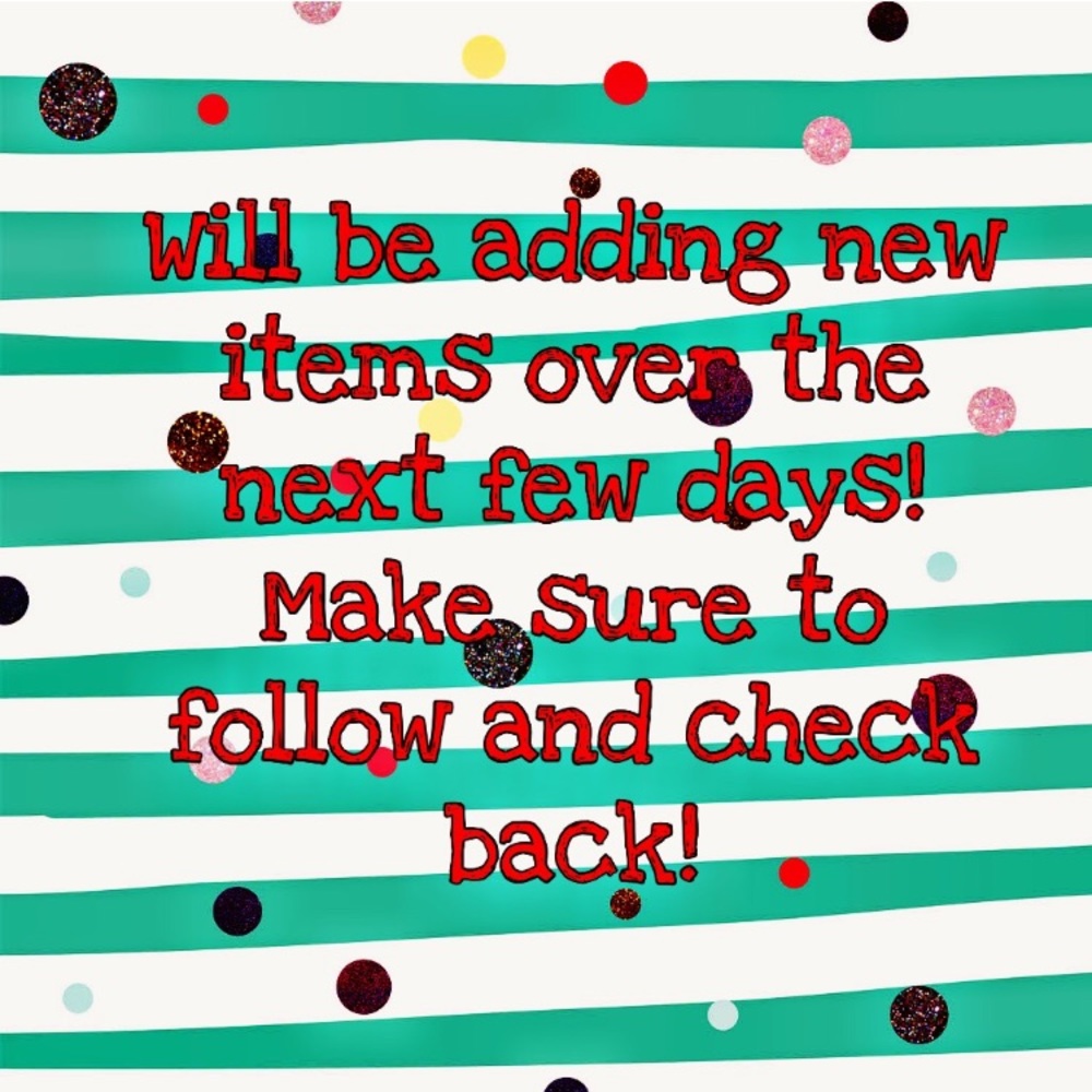 Stay tuned! 🛍